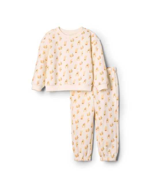 X Sofia Grainge Conjunto de Sudadera y Pantalón Niño Amazon Essentials de color Natural