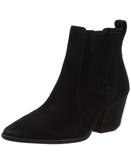 Superdry Black The Edit Chunky Chelsea Boot Cowboystiefel