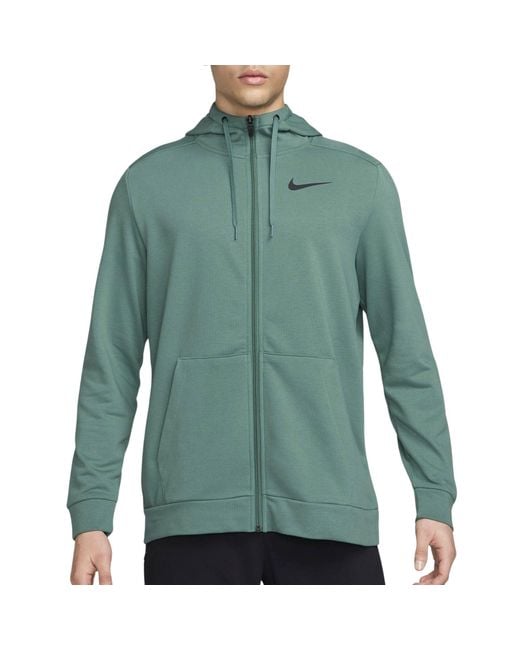 Nike Green Herren Dri-fit Hdie Fz Fl Sweatshirt for men