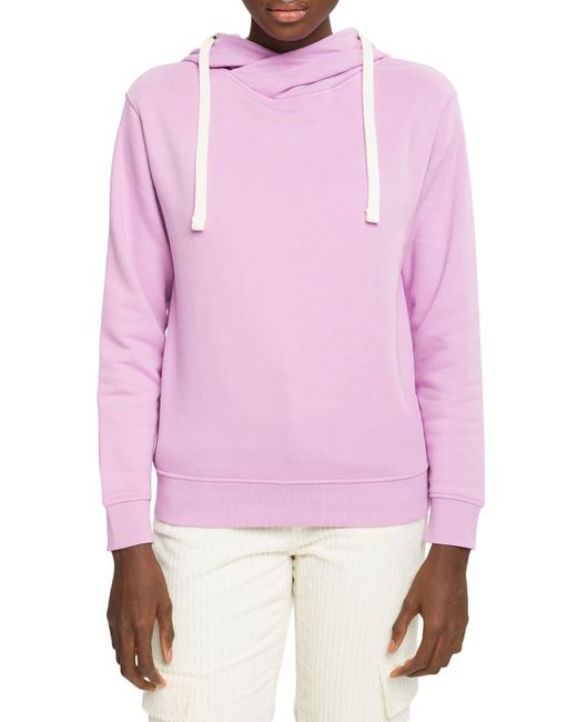 Esprit Pink 993cc1j302 Hooded Sweatshirt