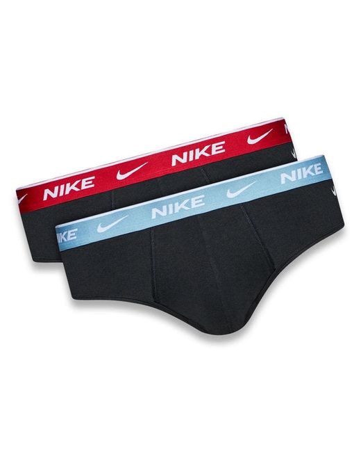 Nike Red Everyday Cotton Stretch 2 Pack Brief 0000ke1084 for men