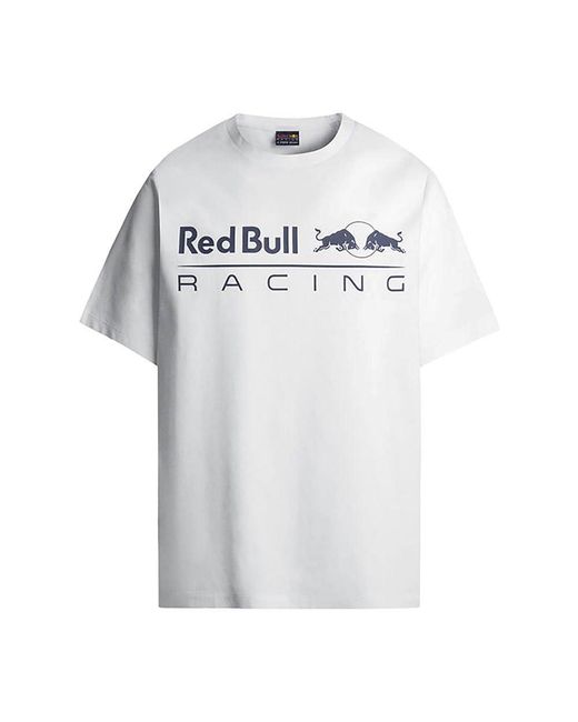 Red Bull Racing X RBR Logo Driver Tee T-Shirt di Pepe Jeans in White da Uomo