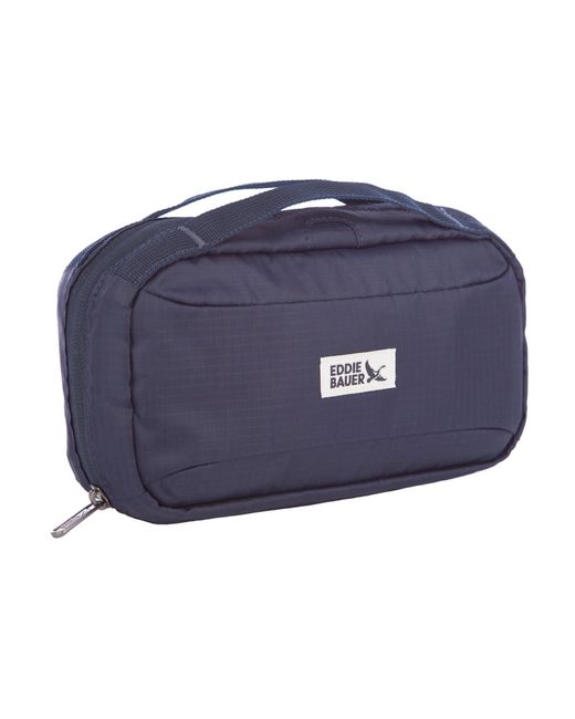 Compact Multipurpose Travel Tech Organizer Pouch Bag di Eddie Bauer in Blue