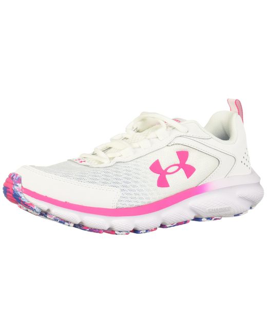 Under Armour Leather Charged Assert 9 Marble Running Shoe Lyst