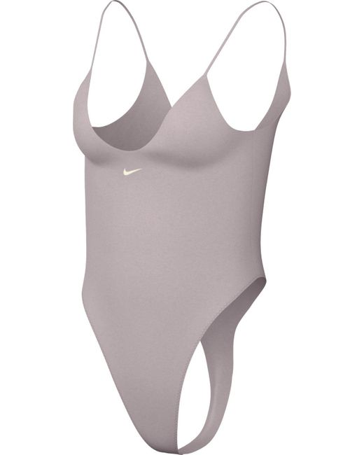 Body sportivo da donna Chll Knt Cami Bdysuit di Nike in Multicolor