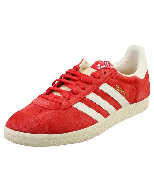 Gazelle Sneakers Moda Rosse 44 EU di Adidas in Red