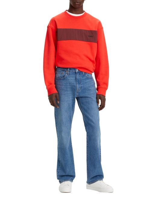 Levi's 527TM Slim Boot Cut Jeans,False Morel,30W / 34L in Red für Herren