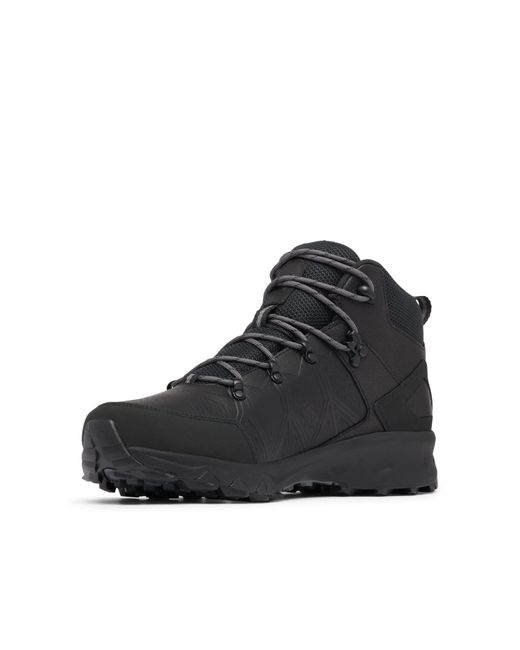 Columbia Black Peakfreak Ii Mid Outdry Leather Hiking Boots for men