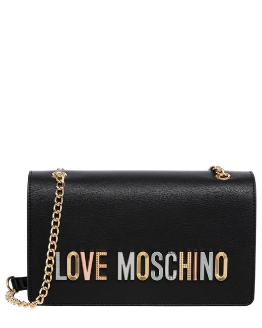 Borsa a spalla di Love Moschino in Black