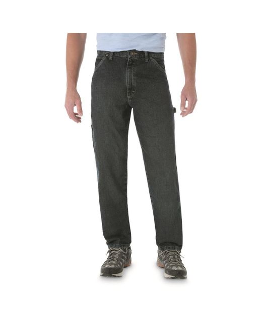 Wrangler Gray Mens Carpenter Jeans for men