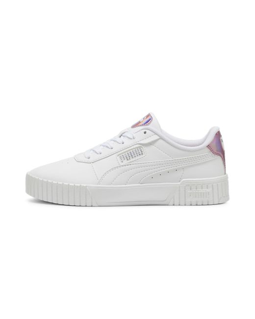 PUMA White Carina 2.0 Girlpower Sneakers