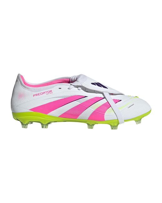 Performance Predator PRO Fg Stealth Victory Weissrosagelb di Adidas in Multicolor