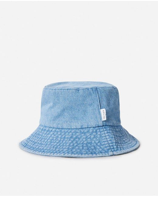 Rip Curl Revival Upf Womens Bucket Hat - Mid Blue