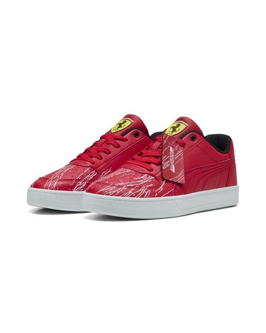 PUMA Red Erwachsene Scuderia Ferrari HP Caven 2.0 Colour Sneakers 45