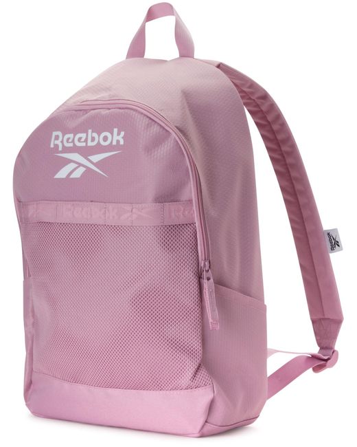 Reebok Purple Rimson Sports Gym Bag - Lightweight Carry On Weekend Overnight Luggage - Casual Daypack For