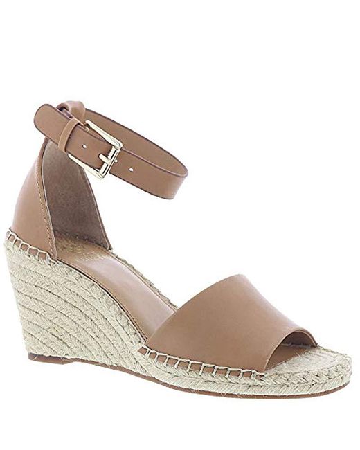 Vince Camuto Leera Espadrille Wedge Sandal, Tan, 10 Medium Us in Brown - Save 11% - Lyst