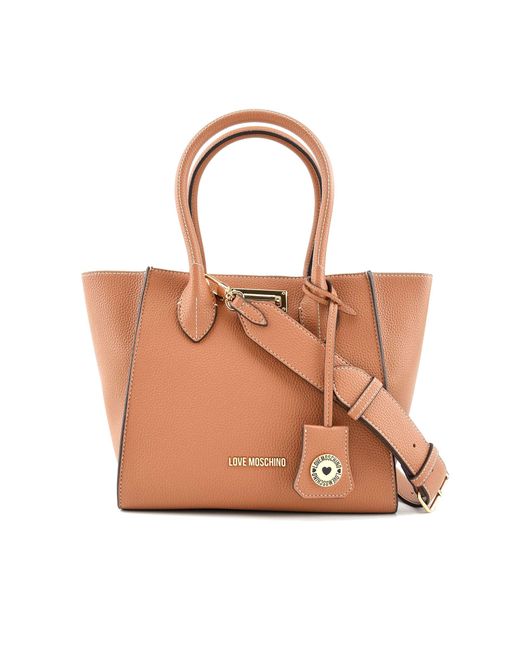 Love Moschino Brown Jc4109pp1i Handbag