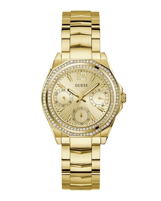 Guess Metallic Ritzy Watch Stainless Steel