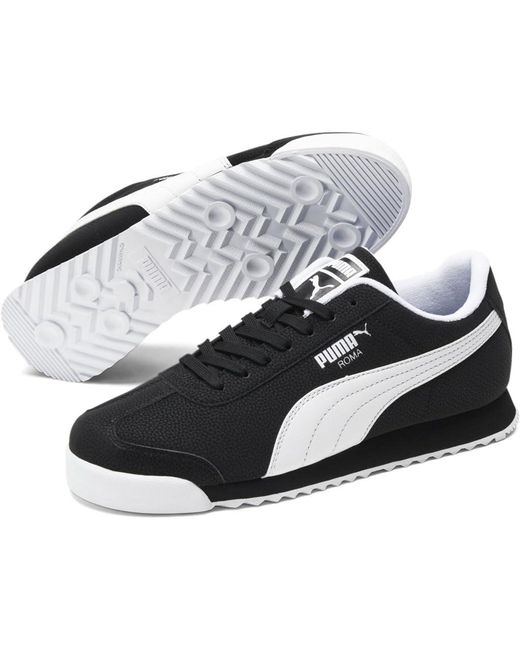 PUMA Mens Roma Reversed in White for Men Lyst UK