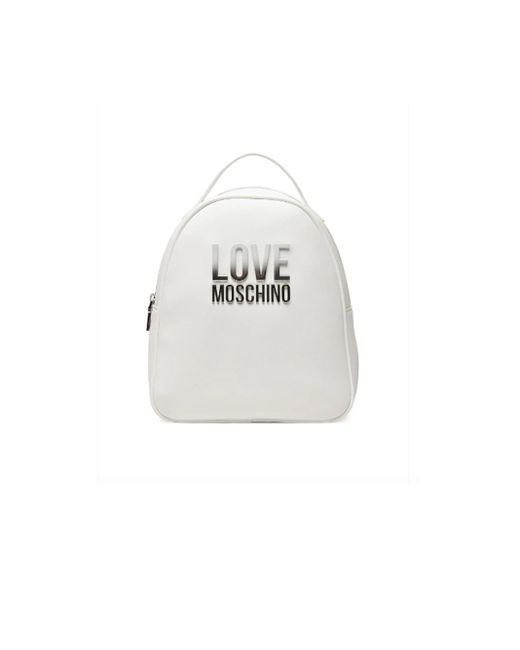 Zaini JC4258PP0M Bianco - 159247000008_UNICA di Love Moschino in White