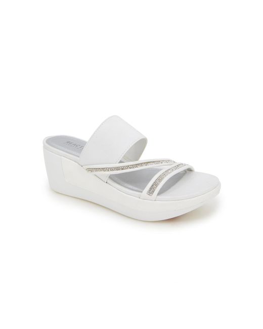 Kenneth Cole Metallic Paula Wedge Sandal
