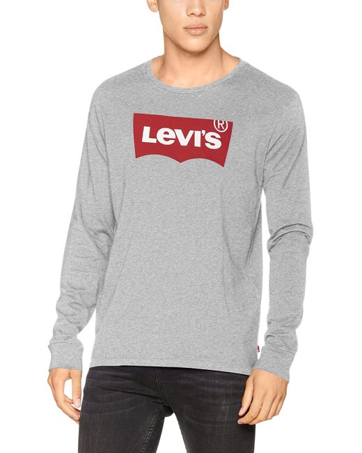 mens grey levi t shirt