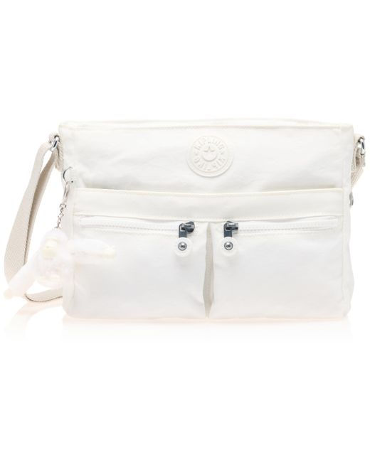 Kipling White New Angie Crossbody Bags