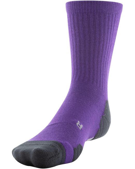 Under Armour Purple 's Team Crew Socks
