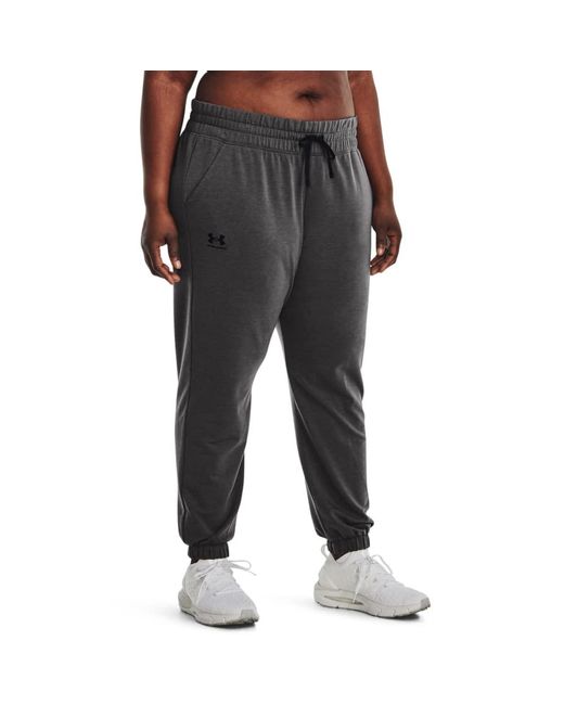 Under Armour Black Rival Terry joggers