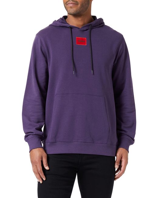 HUGO Purple Daratschi214 Sweatshirt for men