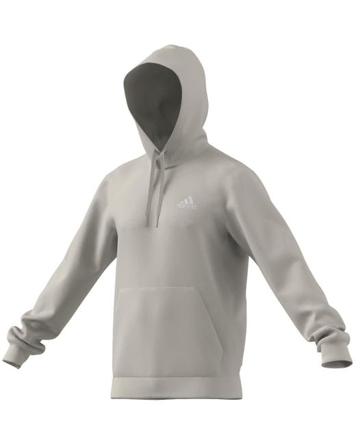 Essentials s Hoodie 3XLT da Uomo di adidas in Grigio | Lyst