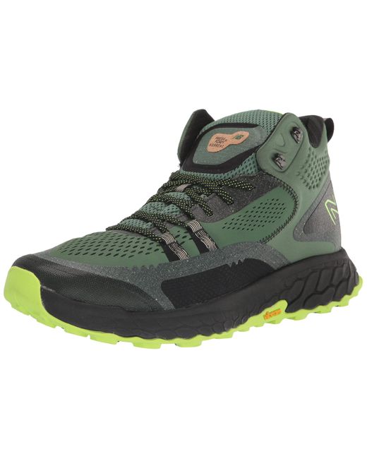 New Balance Fresh Foam X Hierro V1 Mid-cut Trail Running Shoe in Green for  Men | Lyst