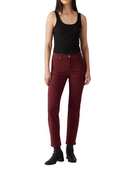 314 Shaping Straight Pantalón Levi's de color Red