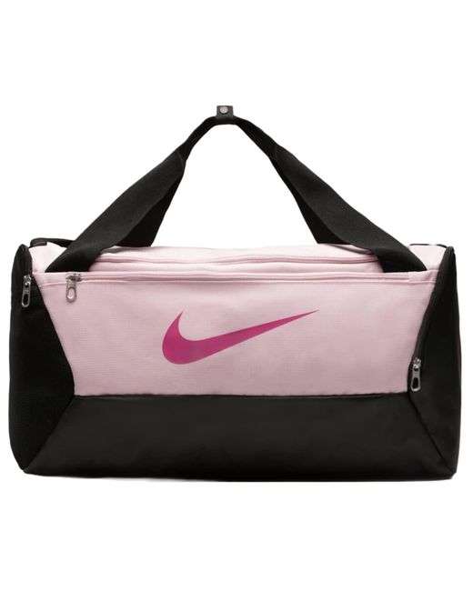 Nike Pink Brasilia 9.5 Small Training Gym Sports Duffel Bag for men
