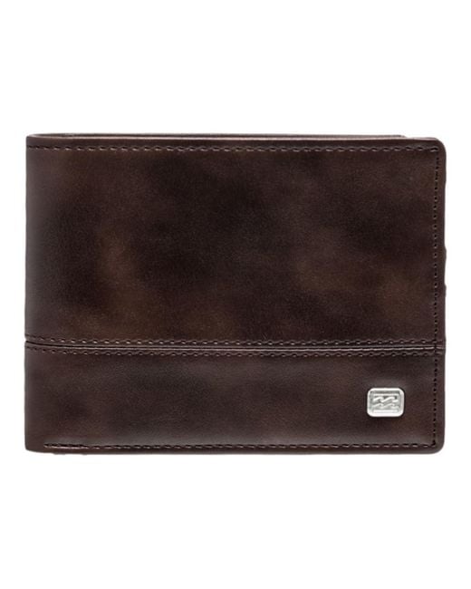 Billabong Brown Dimension Wallet