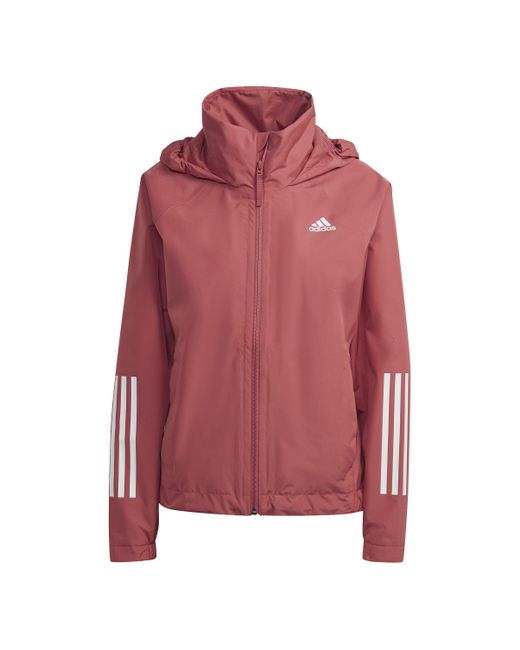 adidas W Bsc 3s R.r. J Jas in het Rood | Lyst NL