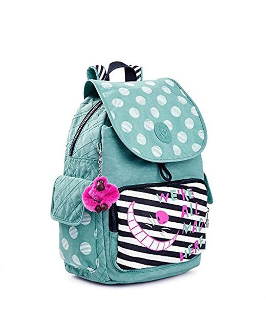Kipling Disney Alice In Wonderland City Pack Tea Party Backpack in Green |  Lyst
