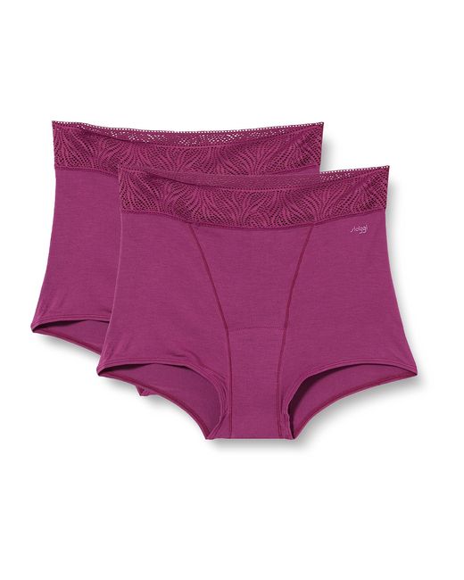 Period Pants Short Heavy 2P Sloggi en coloris Purple