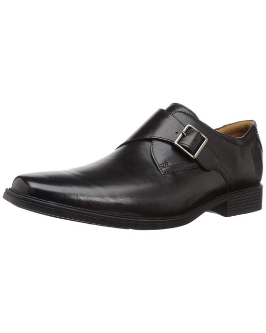 Clarks Tilden Style Monk-strap Loafer in het Black voor heren