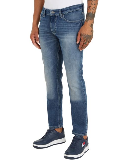 Scanton Slim BH1264 DM0DM18721 Pantaloni di Jeans di Tommy Hilfiger in Blue da Uomo