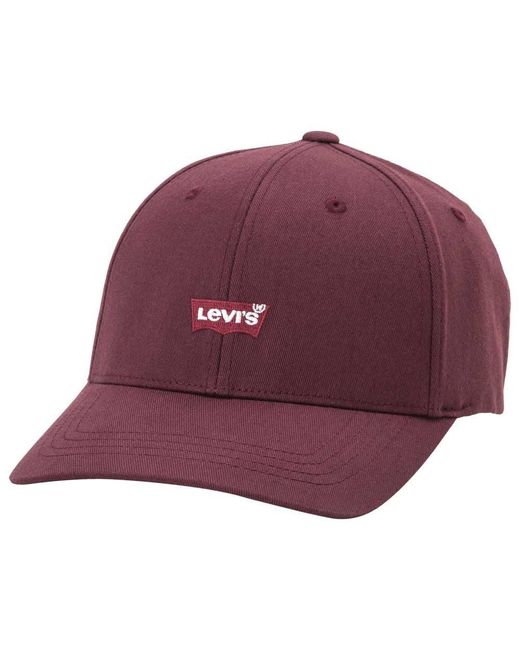Levi's Purple Cap HOUSEMARK Flexfit Kappe