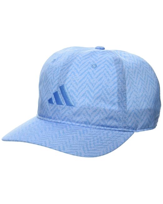 Adidas Blue Performance Printed Hat Cap