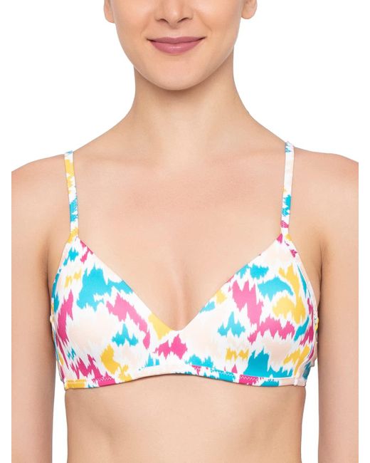 Triumph sloggi Shore Fancy Guppy P Bikini in het Blue