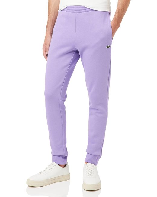 Lacoste Purple Xh9624 Sports Pants for men