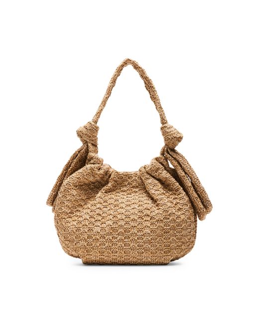 Steve Madden Natural Bpalm Knotted Tote