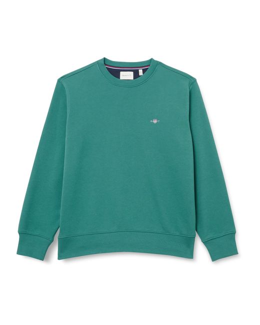 Gant Green Reg Shield C-neck Sweat Sweatshirt for men