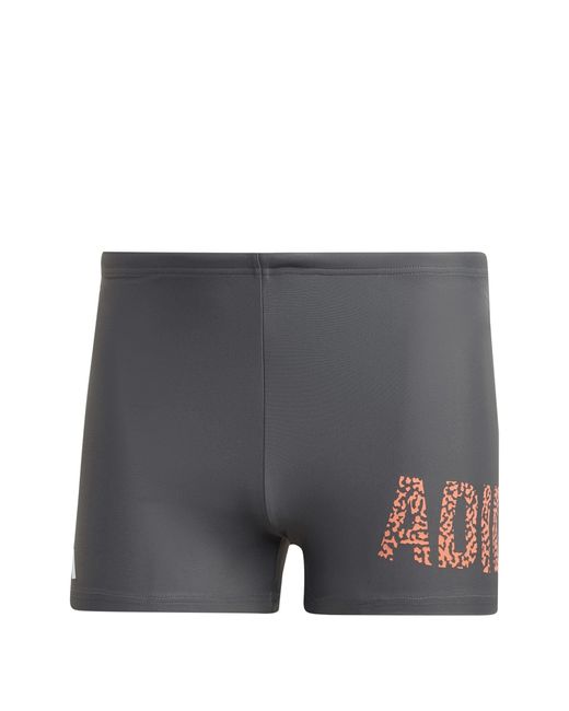 Adidas Boxer Swimwear Lineage Boxer in Gray für Herren
