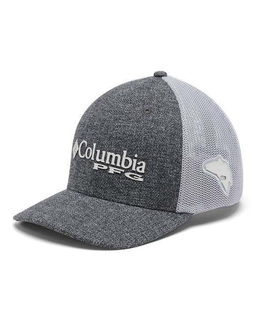 Columbia Gray Pfg Logo Mesh Ball Cap