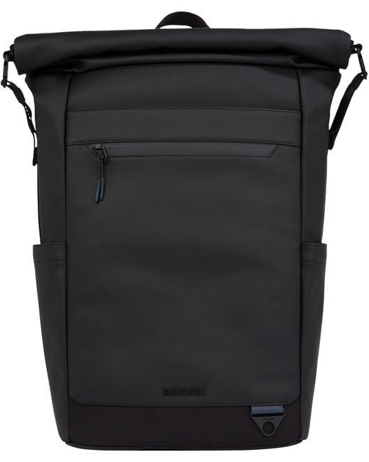 Tommy Hilfiger Rucksack Seasonal Rolltop in Black für Herren