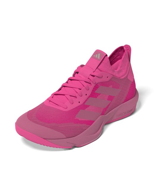 Adidas Pink Rapidmove ADV Trainer W Shoes-Low